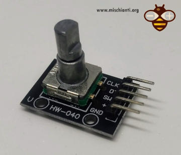 Rotative encoder module photo