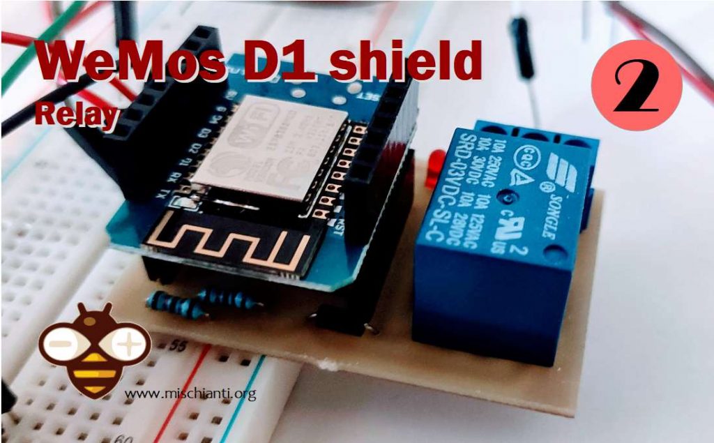 3 Pack WeMos D1 Mini Relay Shield Version 2 Arduino ESP8266 Development Board 