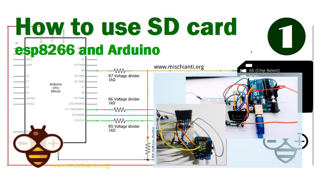 Arduino card using sd with Arduino Temperature
